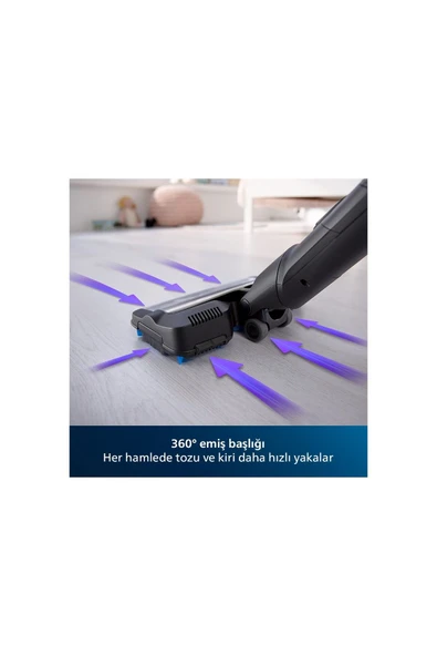 Yıkanabilir Filtre , XC7040 , 0.6 Litre SpeedPro Max 25.2 V Dikey Şarjlı Süpürge , Yeni Seri - 7