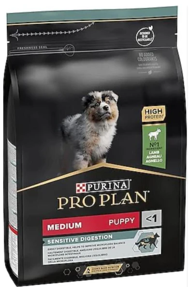 Proplan Medium Puppy Sensitive Kuzu Etli Orta Irk Yavru Köpek Maması 12 kg
