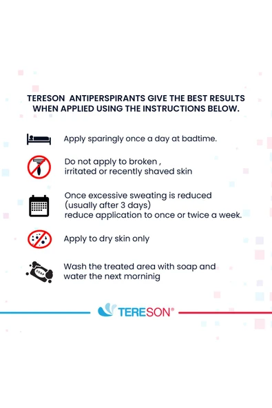 Tereson El Ayak ve Koltuk Altı Terleme Önleyici Sprey 50 ml - 3