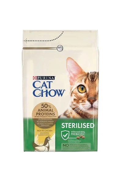 Cat Chow Kısırlaştırılmış Tavuklu Kedi Maması 15 Kg.
