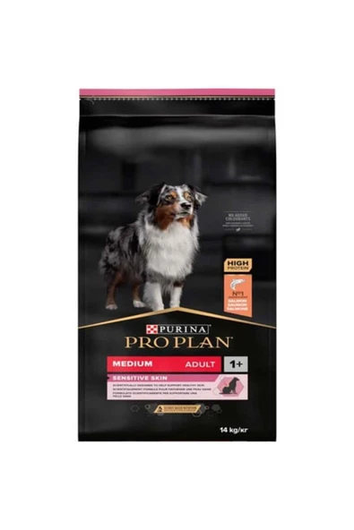 Proplan Adult Sensitive Medium Somonlu Yetişkin Köpek Maması 14 Kg