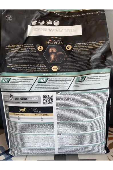 Adult Yetişkin Small&mini Küçük Irk Kuzulu Köpek Maması 3 Kg - 3