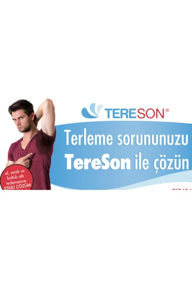 Tereson El Ayak ve Koltuk Altı Terleme Önleyici Sprey 50 ml - 6