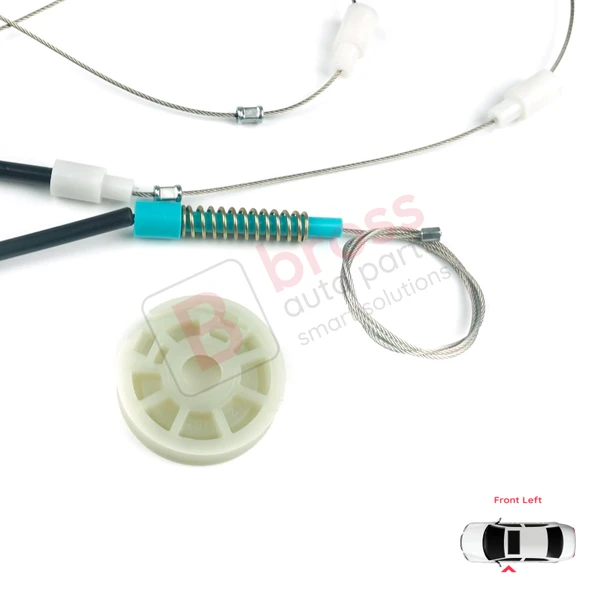 Peugeot 306 Phase 2/3 1997-2002 Cabrio Convertible 922285 İçin Elektrikli Sol Cam Kriko Tamir Seti - Resim 5