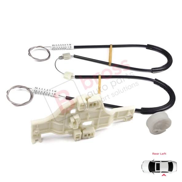 Renault Megane MK3 2008–2017 5-Kapı 827210003R İçin Elektrikli Arka Sol Cam Kriko Tamir Seti - Resim 5