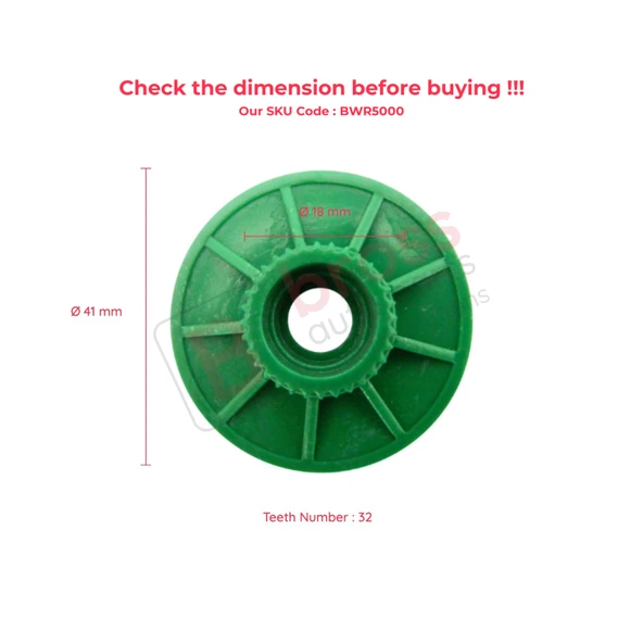 VW Polo 4 T6 Amarok Caddy 2 3 Golf 5 6 Jetta 4 UP! İçin Ön Arka Kapı Cam Kriko Motor Tamir Dişlisi - Resim 5