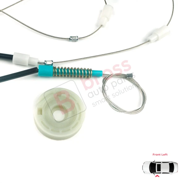 Peugeot 306 Phase 2/3 1997-2002 Cabrio Convertible 922285 İçin Elektrikli Sol Cam Kriko Tamir Seti - Resim 4