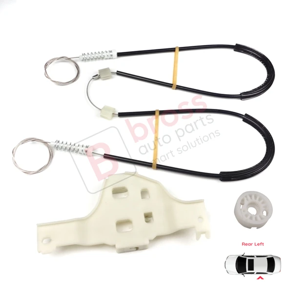 Renault Megane MK3 2008–2017 5-Kapı 827210003R İçin Elektrikli Arka Sol Cam Kriko Tamir Seti - Resim 2