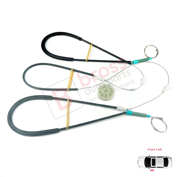 Peugeot 306 Phase 2/3 1997-2002 Cabrio Convertible 922285 İçin Elektrikli Sol Cam Kriko Tamir Seti ürün görseli