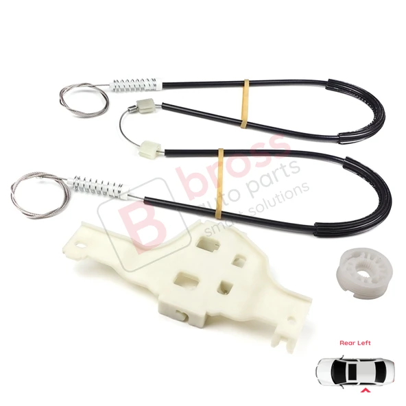 Renault Megane MK3 2008–2017 5-Kapı 827210003R İçin Elektrikli Arka Sol Cam Kriko Tamir Seti - Resim 4