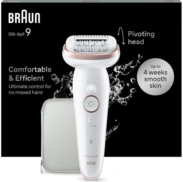Braun Silk-epil 9 9-000 Islak Kuru Epilasyon Aleti