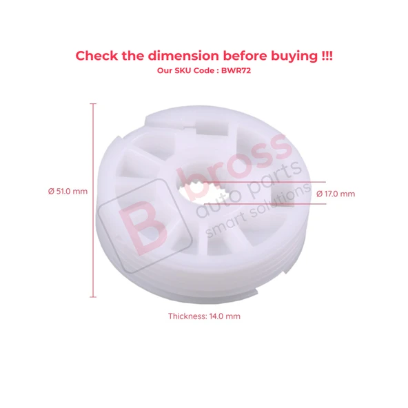 VW Polo Classic İçin Cam Kriko Tamir Makarası - Resim 4