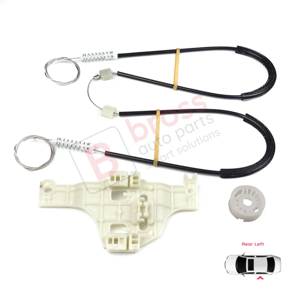 Renault Megane MK3 2008–2017 5-Kapı 827210003R İçin Elektrikli Arka Sol Cam Kriko Tamir Seti ürün görseli 1