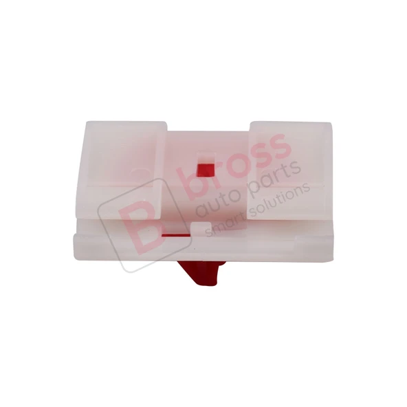 Renault için 10 Adet Yan Pervaz Klipsi Kırmızı Beyaz 7701040837 ürün görseli 1