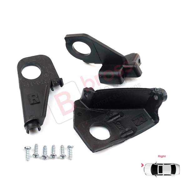 VW Golf MK6 5K 2008-2013 Convertible 517 2011-2016 5K0998226 İçin Sağ Ön Far Ayak Tamir Seti - Resim 2