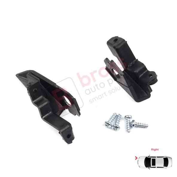 VW Polo MK5 6R 6C 61 2009-2016 6R0998226 İçin Sağ Ön Far Ayak Tamir Seti - Resim 5