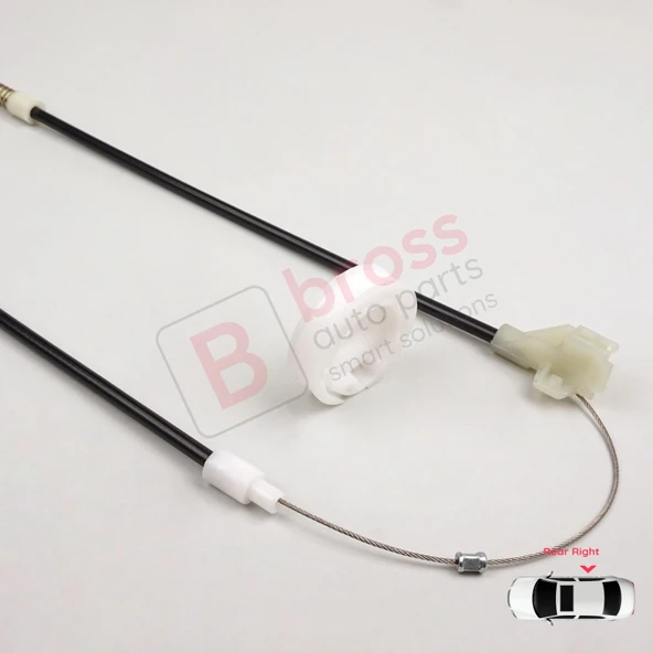 VW Golf MK3 1H1 1H5 1991-1998 Vento Jetta 1H2 1992-1999 İçin Elektrikli Arka Sağ Kapı Cam Kriko Seti - Resim 5