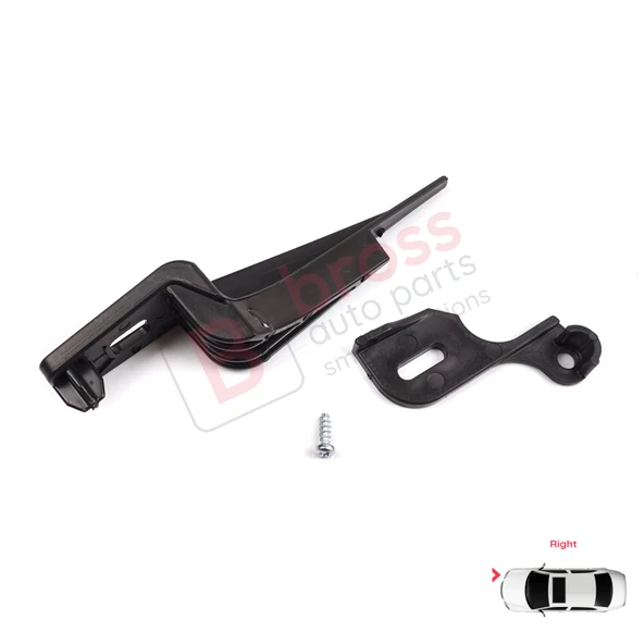 Ford Fiesta MK6 CB1 CCN B299 B409 2008-2013 8A6113W029 İçin Sağ Ön Far Ayak Tamir Seti