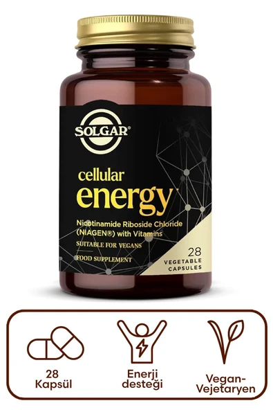 SOLGAR CELLULAR ENERGY 28 KAPSÜL  033984015463