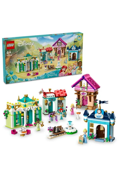 ® │ Disney Princess Disney Prensesi Pazar Macerası 43246 - 6+ Oyuncak Yapım Seti (817 Parça)