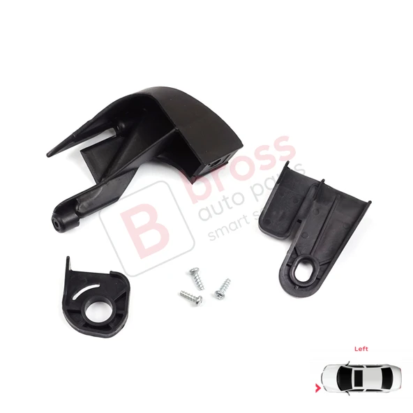 Fiat Fiorino MK3 Citroen Nemo Peugeot Bipper 2007-2020 6212F4 İçin Sol Ön Far Ayak Tamir Seti - 2