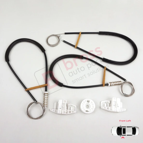 Citroen XSara Picasso N68 1999-2010 MPV 9221ET İçin Ön Sol Kapı Cam Kriko Tamir Seti ürün görseli 1