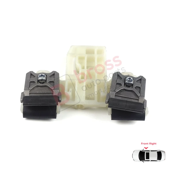 Skoda Fabia MK2 5J MG 542 545 2006-2014 5-Kapı 5J1837402 İçin Elektrikli Ön Sağ Cam Kriko Klipsi ürün görseli 1