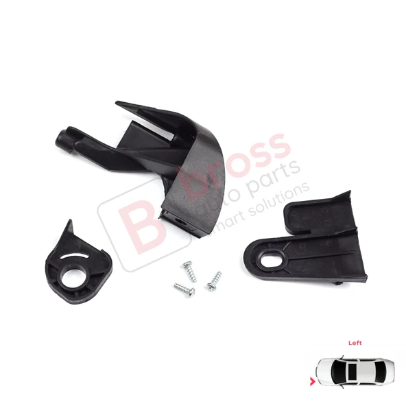 Fiat Fiorino MK3 Citroen Nemo Peugeot Bipper 2007-2020 6212F4 İçin Sol Ön Far Ayak Tamir Seti - 3