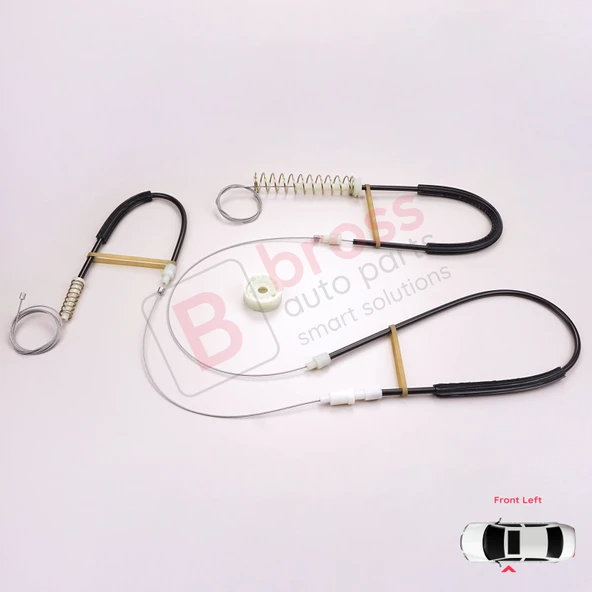 VW Scirocco MK3 137 138 2008–2017 3-Kapı 1K8837461 İçin Elektrikli Ön Sol Cam Kriko Tamir Seti