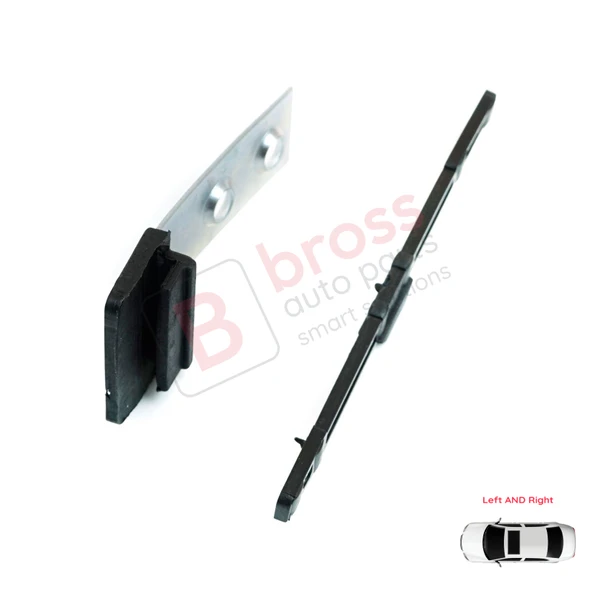 BMW 3 Series E46 1997-2003 Makyajsız Kasa için Sunroof Perde Sol Sağ Kayar Kızak Çıta Bakalit Klipsi - Resim 5