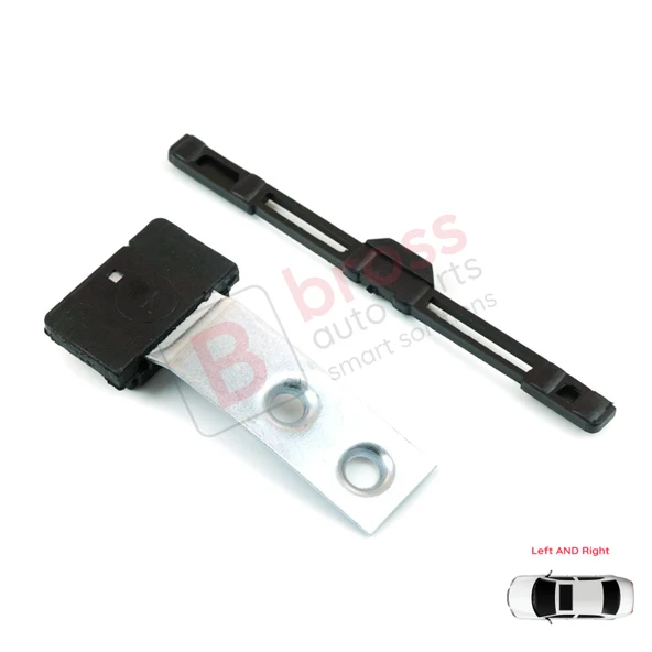 BMW 3 Series E46 1997-2003 Makyajsız Kasa için Sunroof Perde Sol Sağ Kayar Kızak Çıta Bakalit Klipsi - Resim 4