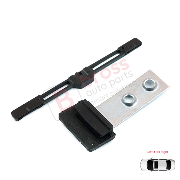 BMW 3 Series E46 1997-2003 Makyajsız Kasa için Sunroof Perde Sol Sağ Kayar Kızak Çıta Bakalit Klipsi - Resim 2