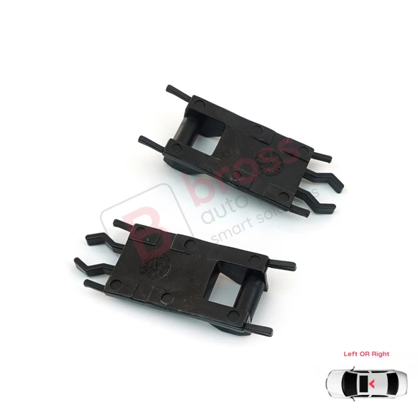 BMW E36 E39 X5 E53 E46 için 2 Adet Sunroof Kızak Ray Tamir Klipsi 54137134516 - 5