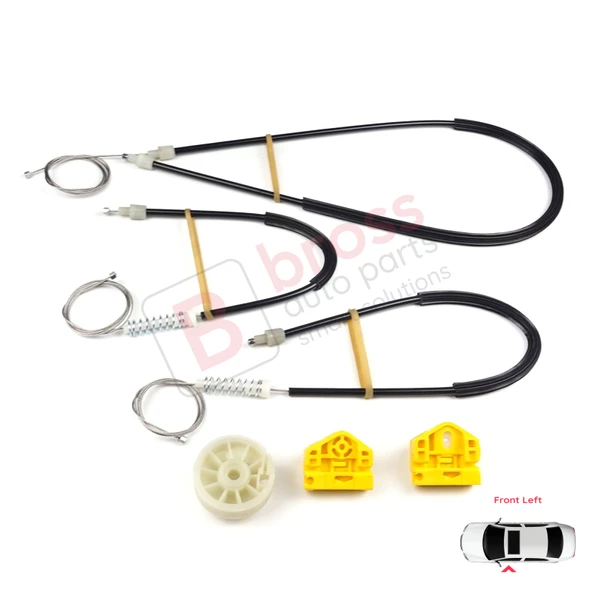 Renault Kangoo MK2 FW KW 2007-2021 Citan W415 807212230R İçin Ön Sol Kapı Cam Kriko Tamir Seti ürün görseli 1