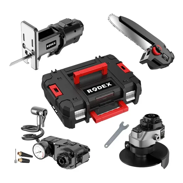 Rodex RDX2705 Akülü Şarjlı Çok Amaçlı 5 Fonksiyonlu Makina - Resim 3