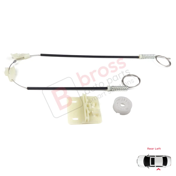 Land Rover Freelander MK1 1997-2006 3/5 Kapı CVH101210 İçin Elektrikli Arka Sol Cam Kriko Tamir Seti - Resim 3