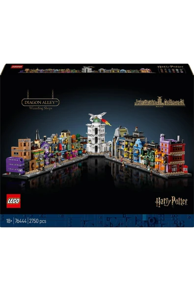 ® Harry Potter™ Diagon Yolu Büyücü Mağazaları 76444 - 18+ Koleksiyonluk Model Yapım Seti (2750P) - 3