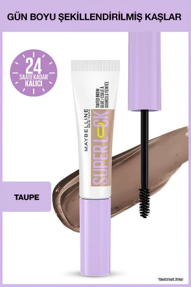 Super Lock Brow Glue Kaş Sabitleyici Maskara - Taupe - 2