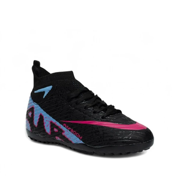 Laliga 600 Siyah Lila Çoraplı Halı Saha Ayakkabısı - 2