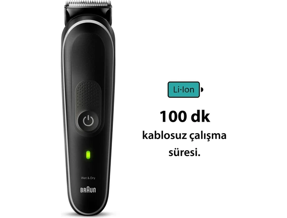 Braun Series 5 MGK5410 9'u 1 Arada Erkek Bakım Seti - 4