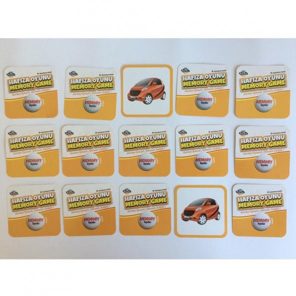 Moli Toys Hafıza Oyunu Taşıtlar 8681511001285 - 3