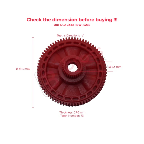 Hyundai Elantra Sonata İçin Cam Kriko Motor İç Dişlisi - Resim 5