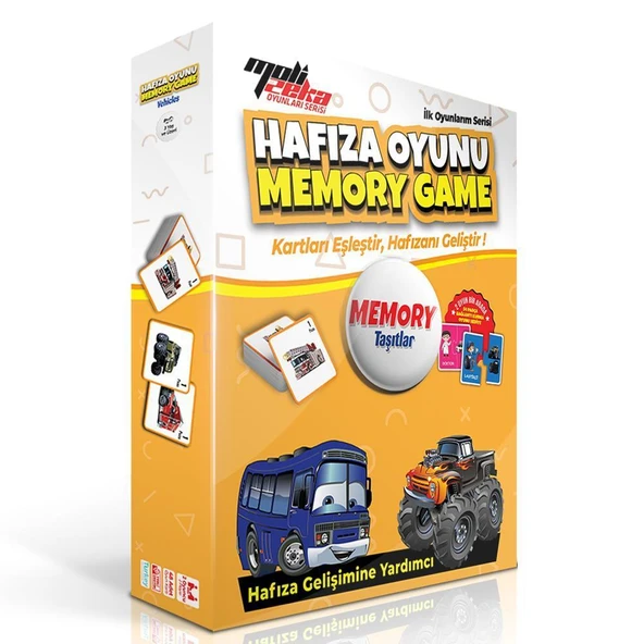 Moli Toys Hafıza Oyunu Taşıtlar 8681511001285 ürün görseli 1