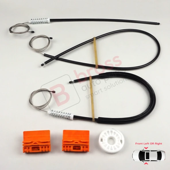 VW Touareg MK1 7L Porsche Cayenne 9PA 955 957 2002-2010 İçin Elektrikli Ön Cam Kriko Tamir Seti ürün görseli 1