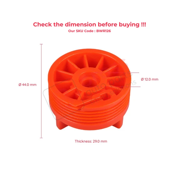 Citroen Renault Rover 75 Peugeot 307 İçin Cam Kriko Makarası - Resim 5