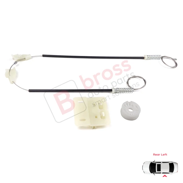 Land Rover Freelander MK1 1997-2006 3/5 Kapı CVH101210 İçin Elektrikli Arka Sol Cam Kriko Tamir Seti - Resim 5