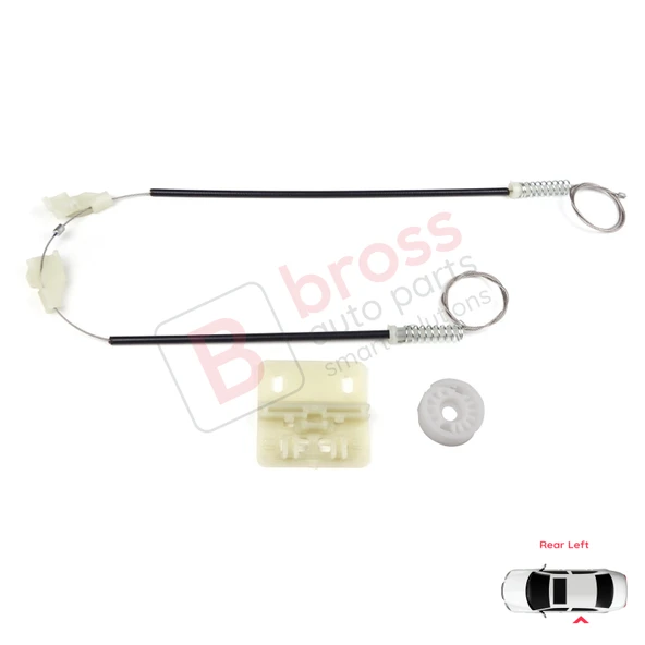 Land Rover Freelander MK1 1997-2006 3/5 Kapı CVH101210 İçin Elektrikli Arka Sol Cam Kriko Tamir Seti ürün görseli 1