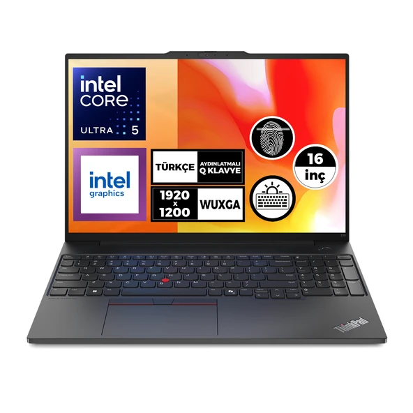 Lenovo ThinkPad E16 Gen 2 Ultra 5 125U 16GB 512GB SSD 16" WUXGA W11P Notebook 21MA008YTX 013
