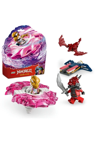 ® NINJAGO® Sora’nın Ejderha Spinjitzu Topacı 71824 - 6+ Yaratıcı Oyuncak Yapım Seti (56 Parça)