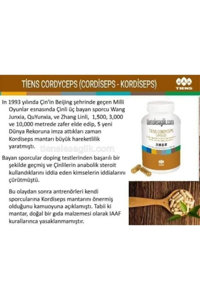 TİENS KORDİSEPS MANTARI CORDYSEPS KORDYSEP CORDYSEP - 8